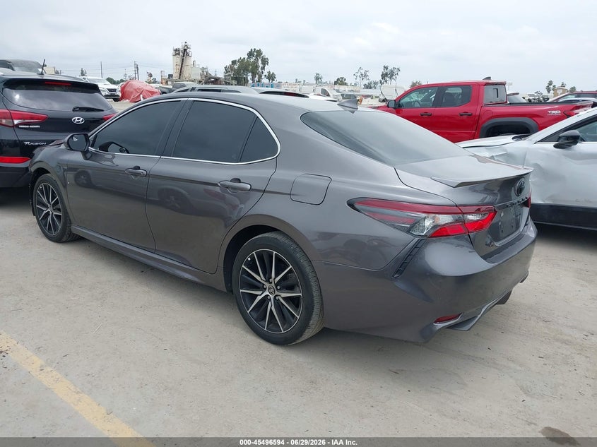 2023 Toyota Camry VIN 4T1T11AK5PU812067 IAAI salvage auction — RIGHT FRONT, Salvage (California), sold $7,100 on 2026-07-31 (photo 3)