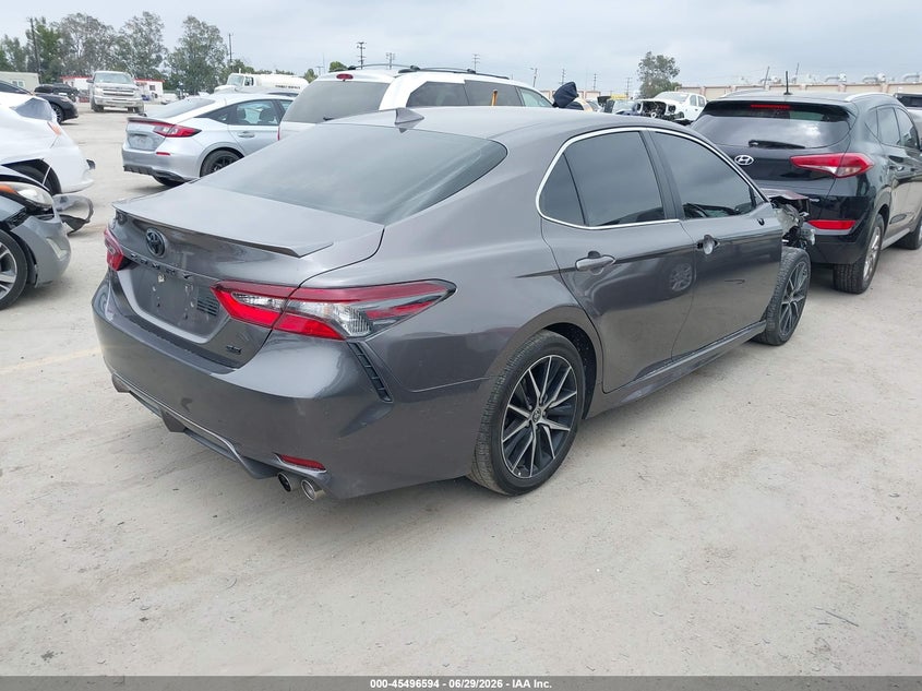 2023 Toyota Camry VIN 4T1T11AK5PU812067 IAAI salvage auction — RIGHT FRONT, Salvage (California), sold $7,100 on 2026-07-31 (photo 4)