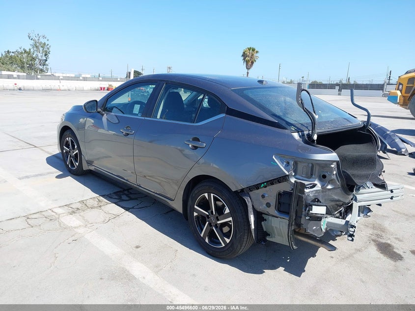 2025 Nissan Sentra VIN 3N1AB8CV4SY409778 IAAI salvage auction — REAR END, Salvage Title, sold $5,100 on 2026-07-18 (photo 3)