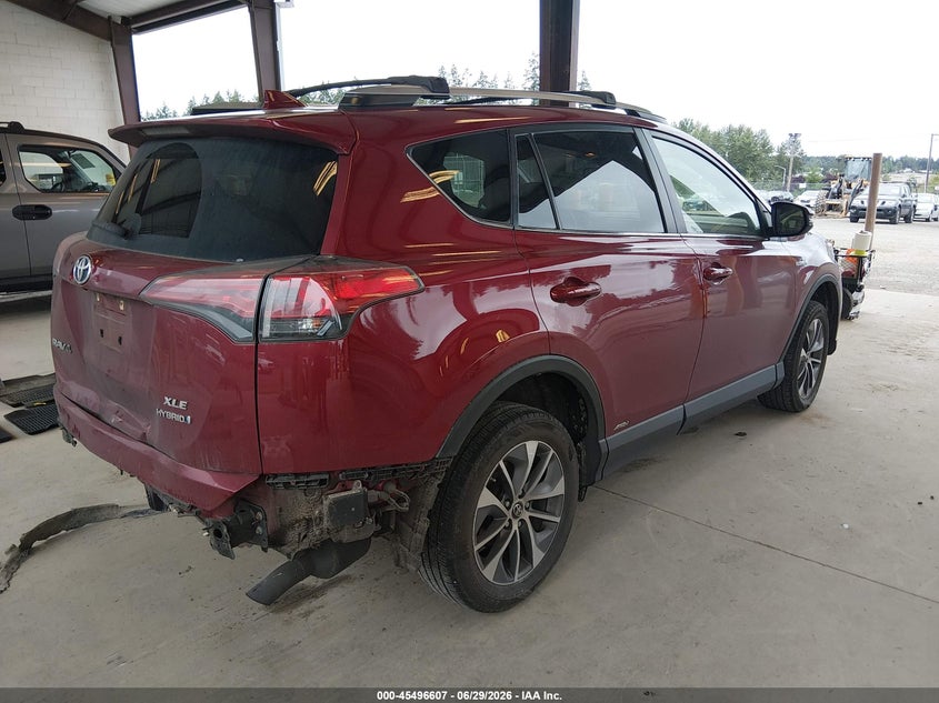 2018 Toyota Rav 4 VIN JTMRJREV8JD238556 IAAI salvage auction — REAR END, Bill Of Sale (Washington), sold $6,075 on 2026-07-29 (photo 4)