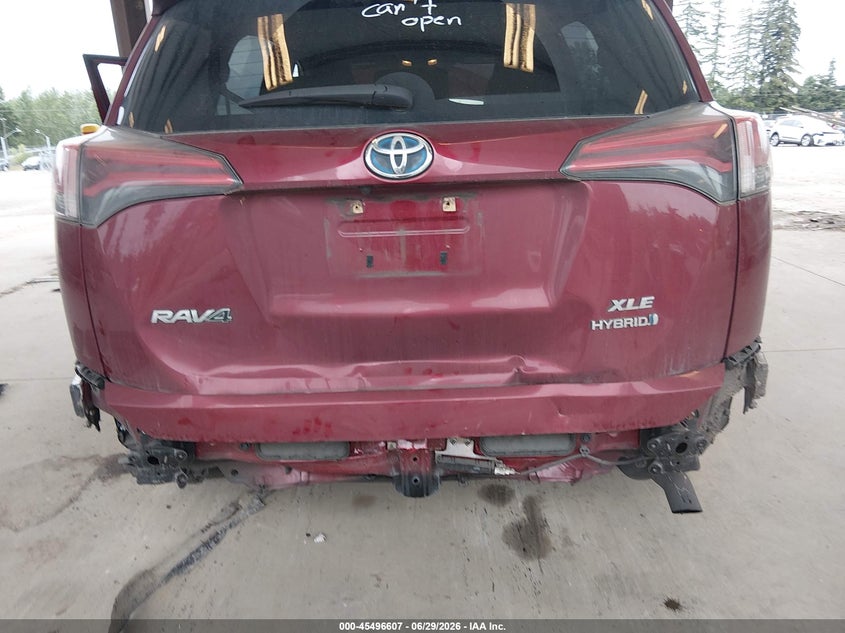 2018 Toyota Rav 4 VIN JTMRJREV8JD238556 IAAI salvage auction — REAR END, Bill Of Sale (Washington), sold $6,075 on 2026-07-29 (photo 6)