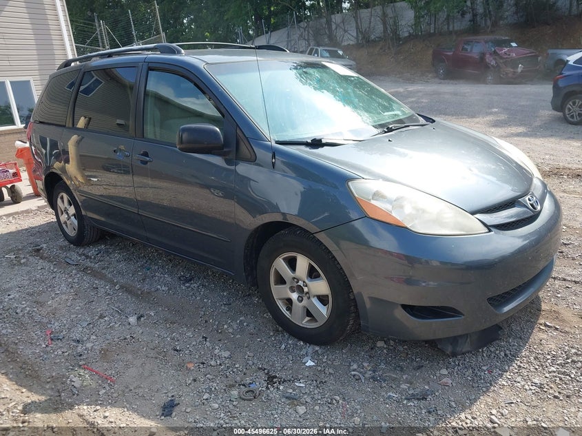 2009 Toyota Sienna VIN 5TDZK23C39S254427 IAAI salvage auction — NORMAL WEAR, Clear (Pennsylvania), sold $25 on 2026-07-07 (photo 1)