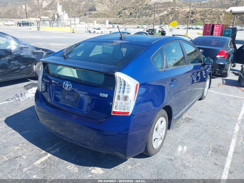 2010 Toyota Prius VIN JTDKN3DU0A0223665 IAAI salvage auction — NORMAL WEAR, Salvage (California), sold $650 on 2026-07-29 (photo 4)