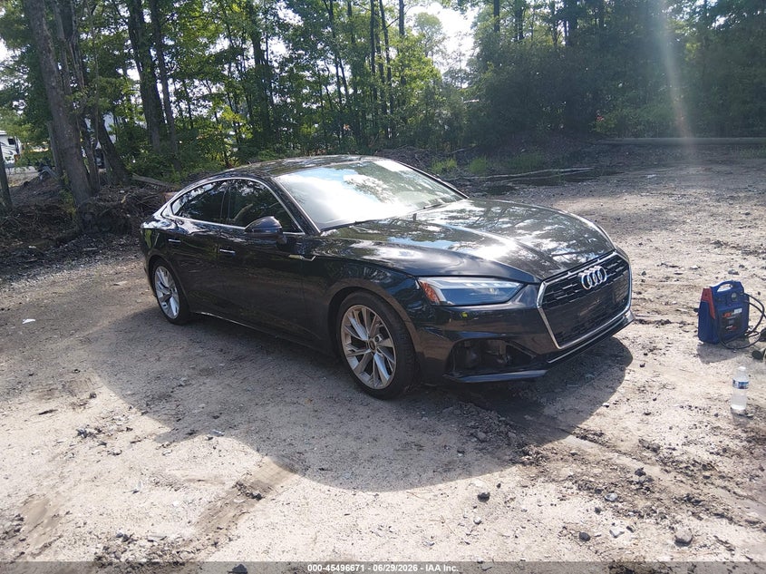 2022 Audi A5 VIN WAUCBCF53NA040261 — IAAI salvage auction photo