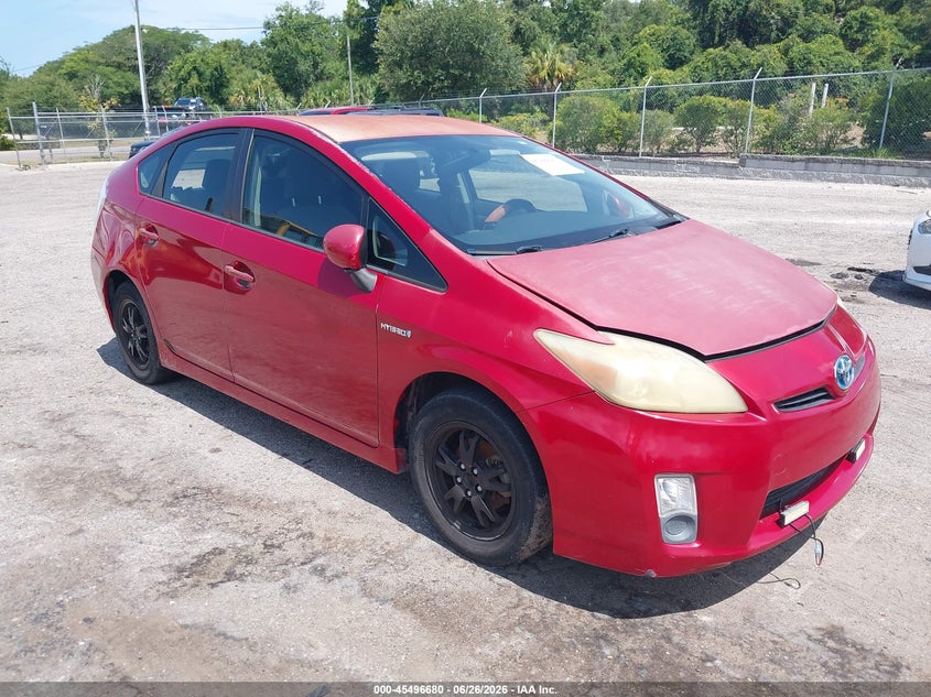 2010 Toyota Prius VIN JTDKN3DU6A5075492 IAAI salvage auction — REAR END, Clear (Florida), sold $600 on 2026-07-30 (photo 1)