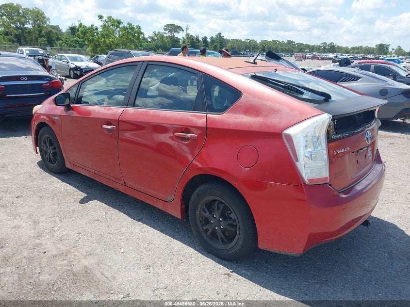 2010 Toyota Prius VIN JTDKN3DU6A5075492 IAAI salvage auction — REAR END, Clear (Florida), sold $600 on 2026-07-30 (photo 3)