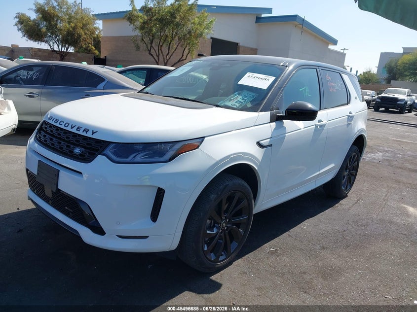 2023 Land rover Discovery sport VIN SALCL2FX4PH338462 IAAI salvage auction — REAR END, Salvage Certificate (California), sold $7,500 on 2026-07-17 (photo 2)