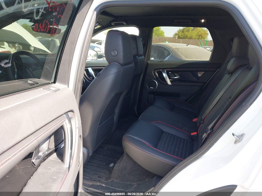 2023 Land rover Discovery sport VIN SALCL2FX4PH338462 IAAI salvage auction — REAR END, Salvage Certificate (California), sold $7,500 on 2026-07-17 (photo 8)