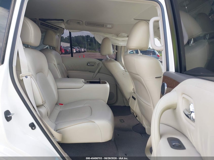 2017 Infiniti Qx80 VIN JN8AZ2NFXH9645141 IAAI salvage auction — NORMAL WEAR, Original (Texas), sold $1,950 on 2026-07-29 (photo 8)