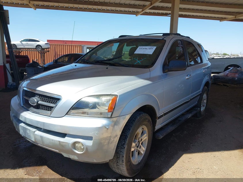 2005 Kia Sorento VIN KNDJD733055368342 IAAI salvage auction — NORMAL WEAR, Clear (Arizona), sold $25 on 2026-07-28 (photo 2)