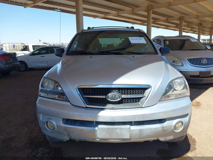 2005 Kia Sorento VIN KNDJD733055368342 IAAI salvage auction — NORMAL WEAR, Clear (Arizona), sold $25 on 2026-07-28 (photo 6)