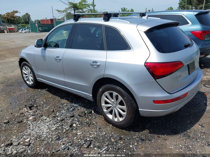 2015 Audi Q5 VIN WA1CFAFP6FA069407 IAAI salvage auction — FRONT END, Clear (Virginia), sold $1,850 on 2026-07-19 (photo 3)