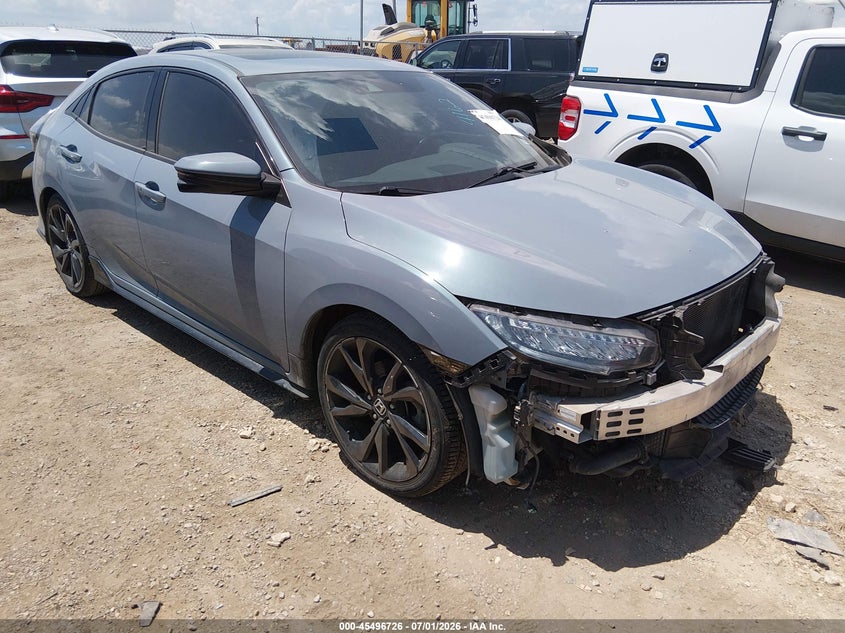 2018 Honda Civic VIN SHHFK7H91JU204162 — IAAI salvage auction photo