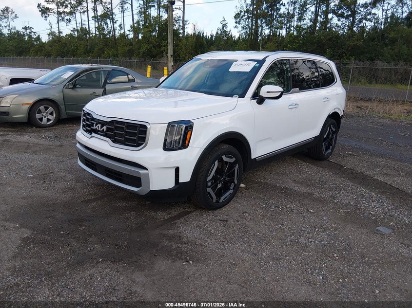 2024 Kia Telluride VIN 5XYP6DGC9RG506373 IAAI salvage auction — REAR END, Rebuildable (Florida), sold $16,000 on 2026-07-28 (photo 2)