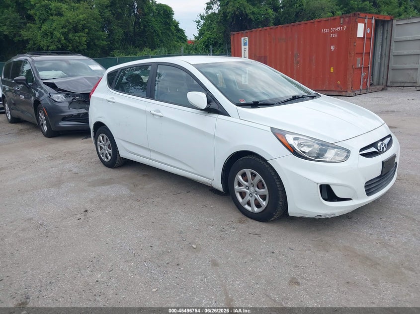 2012 Hyundai Accent VIN KMHCT5AE2CU007925 IAAI salvage auction — NORMAL WEAR, Clear (Maryland), sold $600 on 2026-07-30 (photo 1)