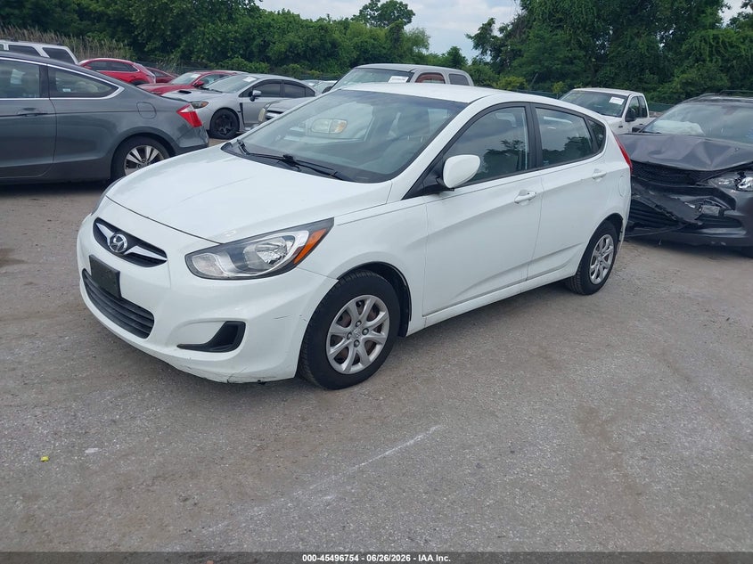 2012 Hyundai Accent VIN KMHCT5AE2CU007925 IAAI salvage auction — NORMAL WEAR, Clear (Maryland), sold $600 on 2026-07-30 (photo 2)