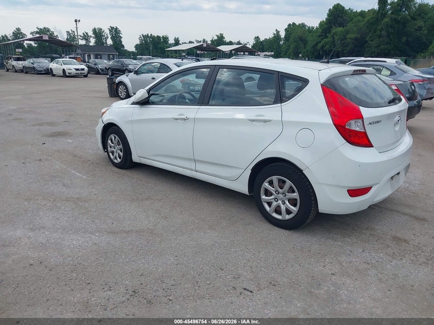 2012 Hyundai Accent VIN KMHCT5AE2CU007925 IAAI salvage auction — NORMAL WEAR, Clear (Maryland), sold $600 on 2026-07-30 (photo 3)