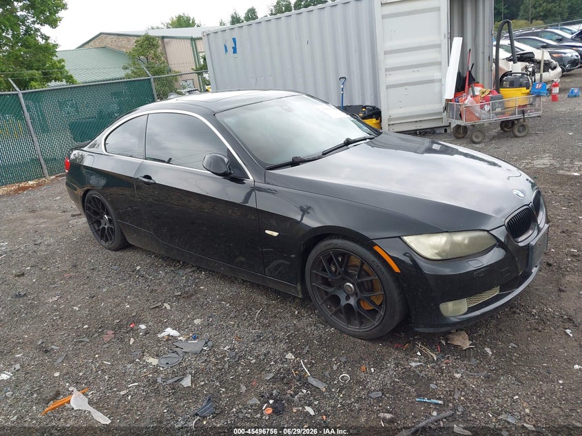 2008 BMW 3 series VIN WBAWC73598E067127 IAAI salvage auction — LEFT SIDE, Clear (Virginia), sold $1,750 on 2026-07-27 (photo 1)