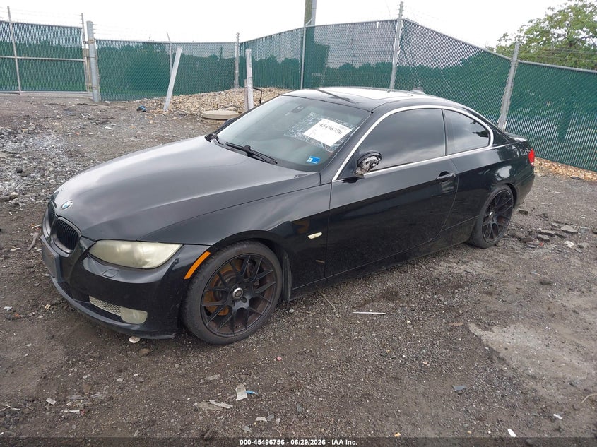 2008 BMW 3 series VIN WBAWC73598E067127 IAAI salvage auction — SIDE, Clear (Virginia), sold $1,150 on 2026-07-22 (photo 2)
