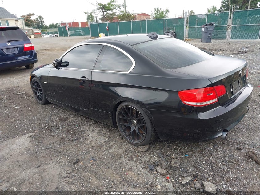 2008 BMW 3 series VIN WBAWC73598E067127 IAAI salvage auction — SIDE, Clear (Virginia), sold $1,150 on 2026-07-22 (photo 3)