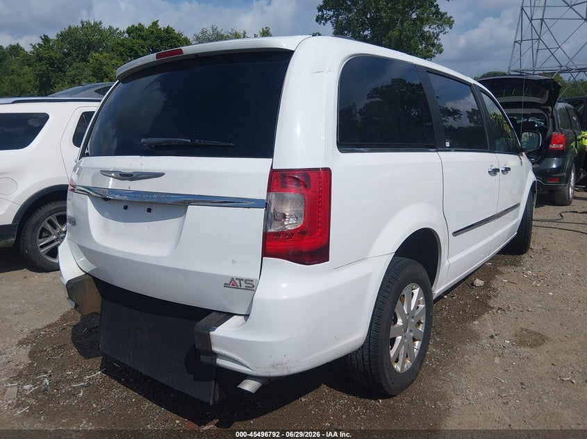 2016 Chrysler Town & country VIN 2C4RC1BG3GR111303 IAAI salvage auction — WATER/FLOOD, Salvage Title, sold $4,150 on 2026-07-31 (photo 4)