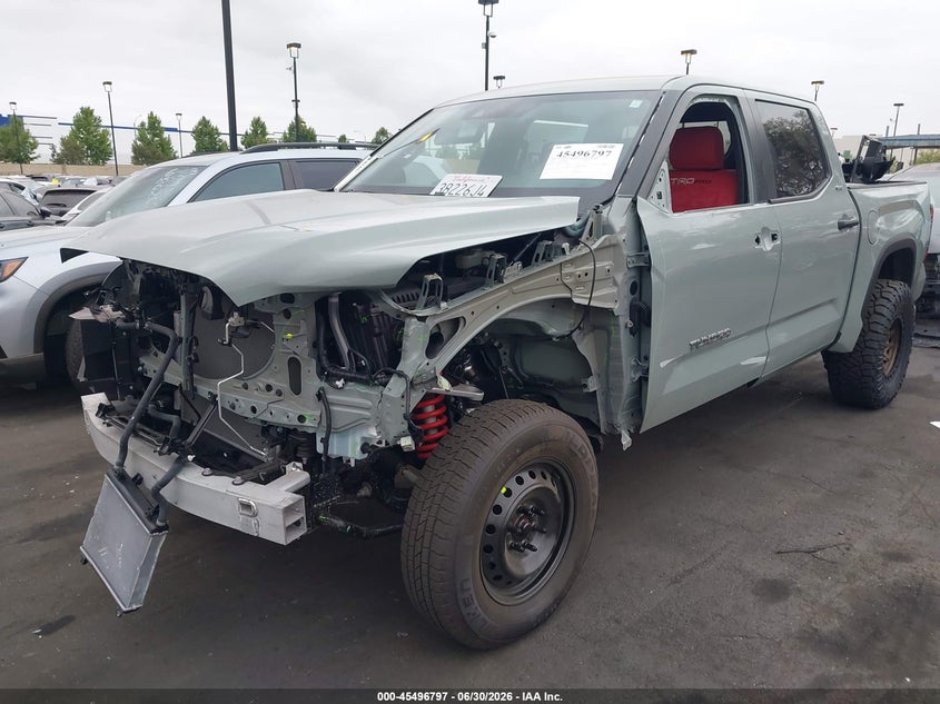 2026 Toyota Tundra VIN 5TFLA5DB4TX356501 IAAI salvage auction — FRONT END, Salvage Title, sold $28,050 on 2026-07-31 (photo 2)