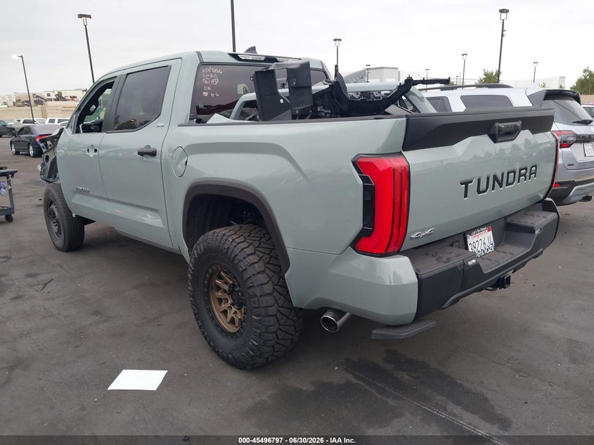 2026 Toyota Tundra VIN 5TFLA5DB4TX356501 IAAI salvage auction — FRONT END, Salvage Title, sold $28,050 on 2026-07-31 (photo 3)