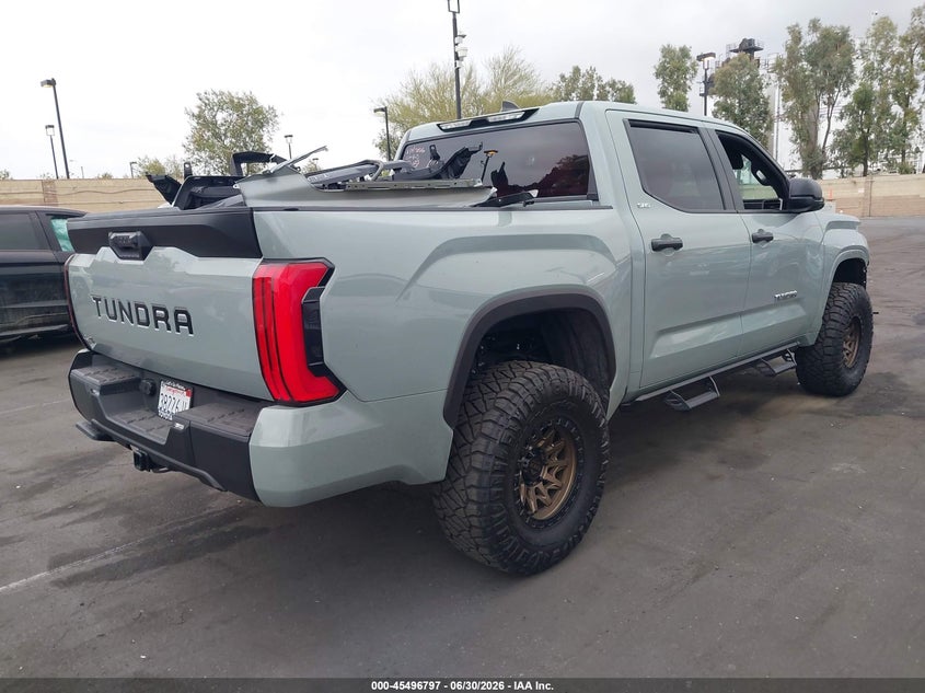 2026 Toyota Tundra VIN 5TFLA5DB4TX356501 IAAI salvage auction — FRONT END, Salvage Title, sold $28,050 on 2026-07-31 (photo 4)