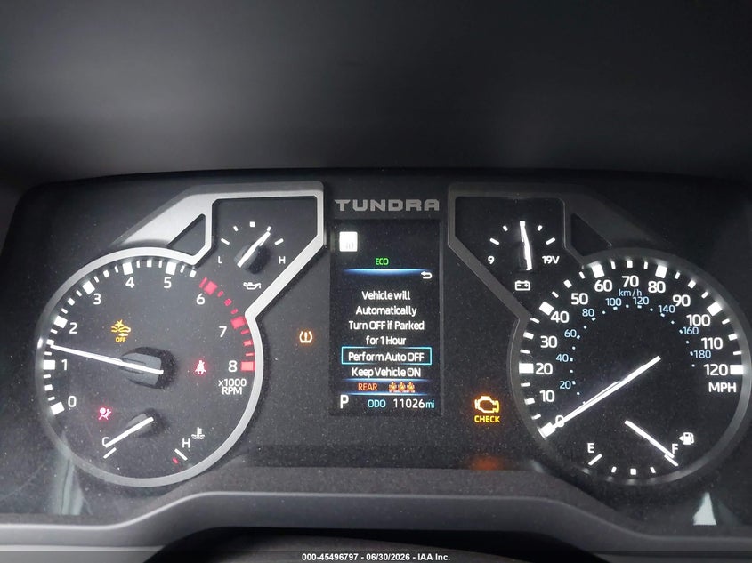 2026 Toyota Tundra VIN 5TFLA5DB4TX356501 IAAI salvage auction — FRONT END, Salvage Title, sold $28,050 on 2026-07-31 (photo 7)