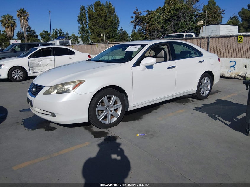 2008 Lexus Es 350 VIN JTHBJ46G082161724 IAAI salvage auction — NORMAL WEAR, Clear - Dealer Only (California), sold $1,325 on 2026-07-13 (photo 2)