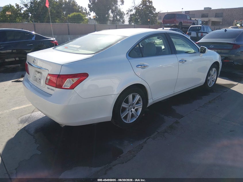 2008 Lexus Es 350 VIN JTHBJ46G082161724 IAAI salvage auction — NORMAL WEAR, Clear - Dealer Only (California), sold $1,325 on 2026-07-13 (photo 4)
