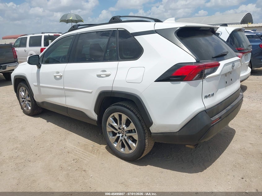 2020 Toyota Rav 4 VIN JTMC1RFV2LD057475 IAAI salvage auction — RIGHT FRONT, Original (Texas), sold $10,500 on 2026-08-02 (photo 3)
