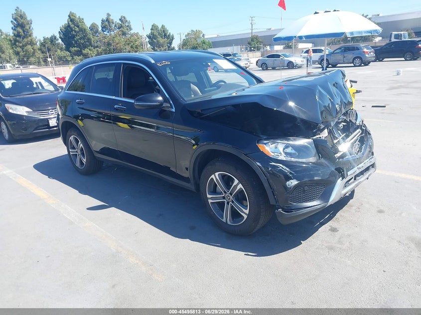 2018 Mercedes-benz Glc VIN WDC0G4KB8JV081460 IAAI salvage auction — FRONT END, Salvage (California), sold $5,200 on 2026-07-19 (photo 1)