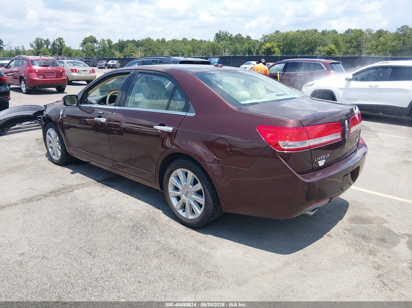 2012 Lincoln Mkz VIN 3LNHL2GC8CR812457 IAAI salvage auction — FRONT END, Salvage (South Carolina), sold $700 on 2026-07-19 (photo 3)