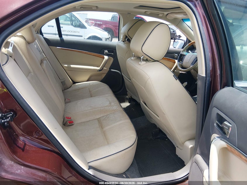 2012 Lincoln Mkz VIN 3LNHL2GC8CR812457 IAAI salvage auction — FRONT END, Salvage (South Carolina), sold $700 on 2026-07-19 (photo 8)