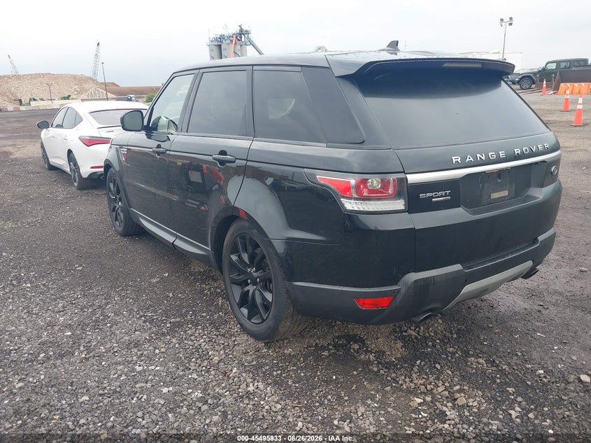 2016 Land rover Range rover sport VIN SALWR2PF0GA120061 IAAI salvage auction — NORMAL WEAR, Clear (Maryland), sold $3,275 on 2026-07-28 (photo 3)