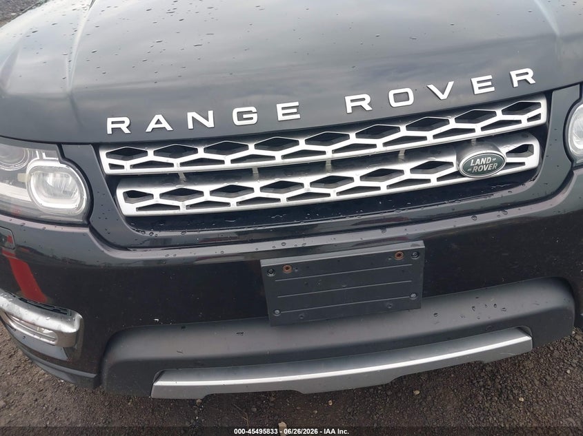 2016 Land rover Range rover sport VIN SALWR2PF0GA120061 IAAI salvage auction — NORMAL WEAR, Clear (Maryland), sold $3,275 on 2026-07-28 (photo 6)
