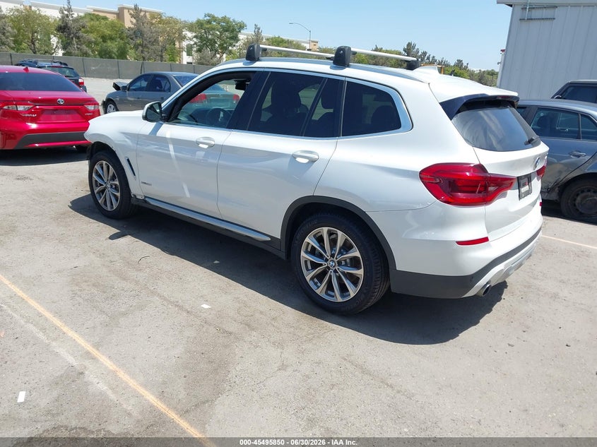 2018 BMW X3 VIN 5UXTR9C50JLD63155 IAAI salvage auction — FRONT END, Salvage (California), sold $10,100 on 2026-07-10 (photo 3)