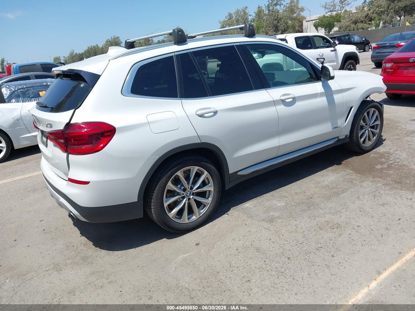 2018 BMW X3 VIN 5UXTR9C50JLD63155 IAAI salvage auction — FRONT END, Salvage (California), sold $10,100 on 2026-07-10 (photo 4)