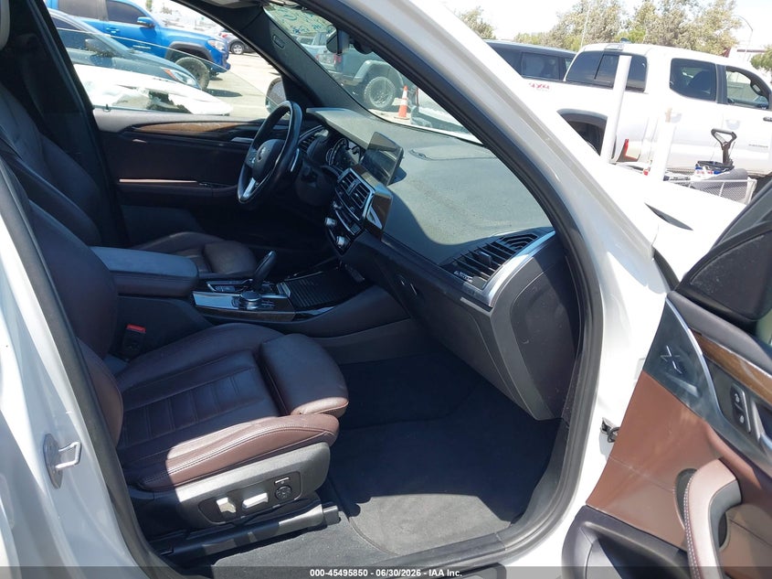 2018 BMW X3 VIN 5UXTR9C50JLD63155 IAAI salvage auction — FRONT END, Salvage (California), sold $10,100 on 2026-07-10 (photo 5)