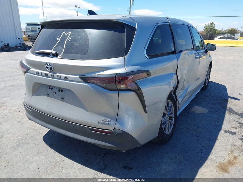 2023 Toyota Sienna VIN 5TDYRKEC5PS165816 IAAI salvage auction — RIGHT SIDE, Salvage (California), sold $16,600 on 2026-07-30 (photo 4)