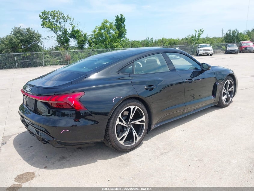 2022 Audi e-tron GT VIN WAUEJBFW6N7004916 IAAI salvage auction — Unknown, Salvage (Illinois), sold $25,750 on 2026-09-04 (photo 4)