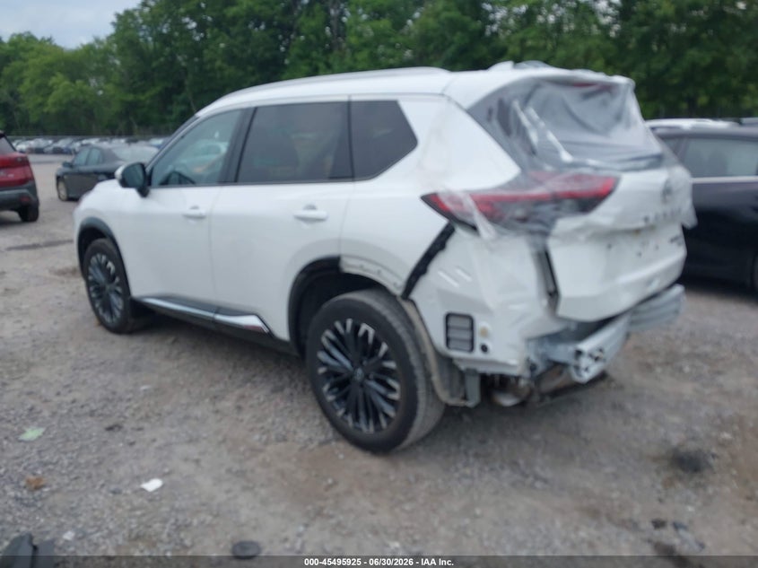 2024 Nissan Rogue VIN JN8BT3DD5RW454046 IAAI salvage auction — REAR END, Salvage Title, sold $225 on 2026-07-28 (photo 3)