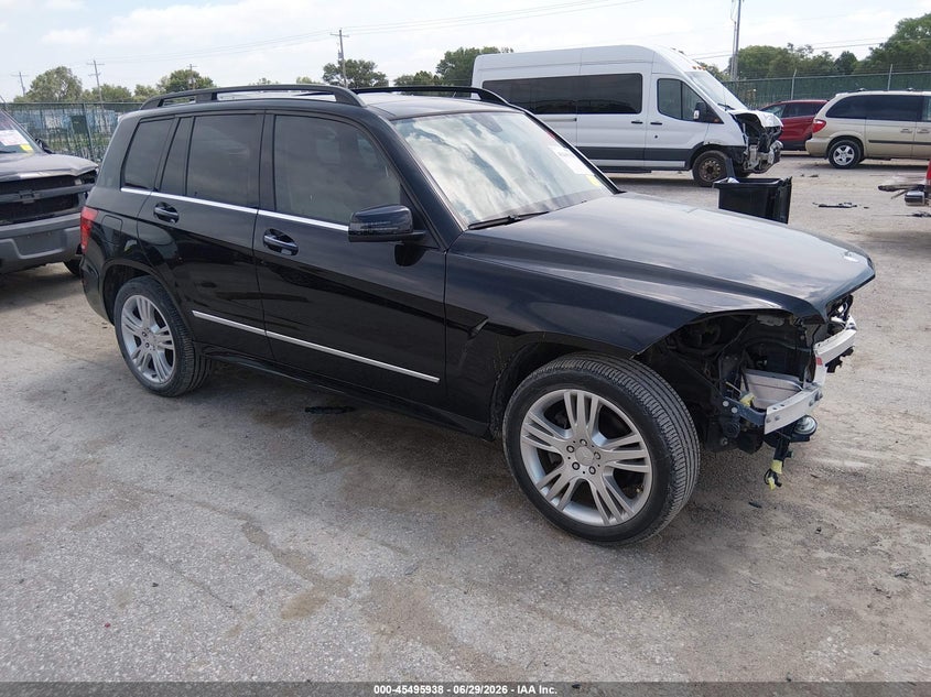 2013 Mercedes-benz Glk-klasse VIN WDCGG8JB7DF987962 IAAI salvage auction — FRONT END, Salvage (Kansas), sold $3,950 on 2026-08-14 (photo 1)