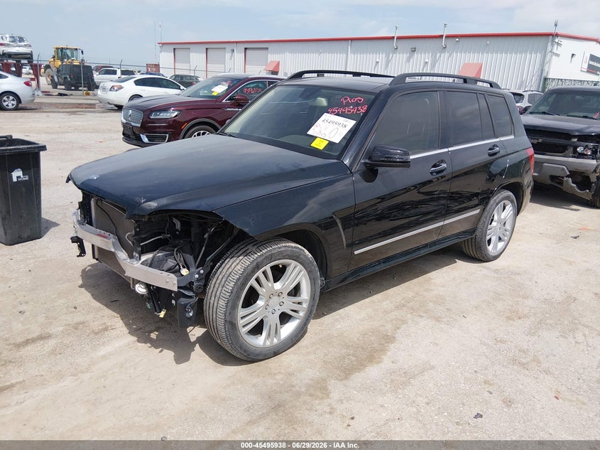 2013 Mercedes-benz Glk-klasse VIN WDCGG8JB7DF987962 IAAI salvage auction — FRONT END, Salvage (Kansas), sold $3,950 on 2026-08-14 (photo 2)