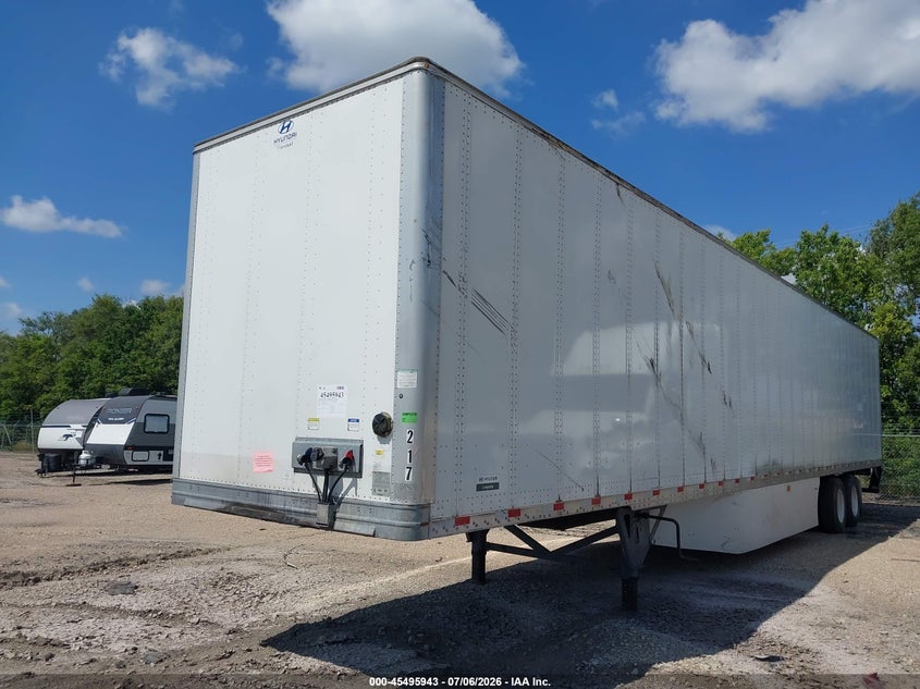2022 Hyundai translead inc Dry van VIN 3H3V532K0NJ143076 IAAI salvage auction — SIDE, Salvage (California), sold $5,100 on 2026-07-29 (photo 2)