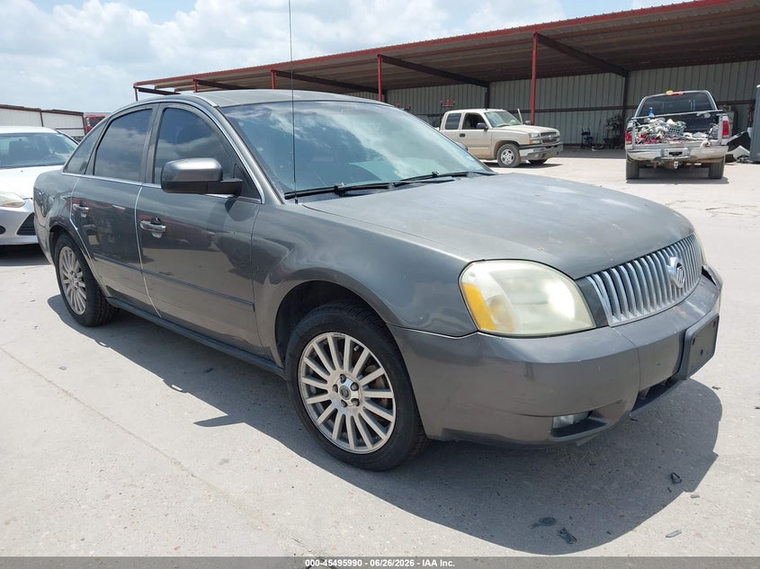 2005 Mercury Montego VIN 1MEHM43185G605657 IAAI salvage auction — NORMAL WEAR, Original (Texas), sold $250 on 2026-07-14 (photo 1)