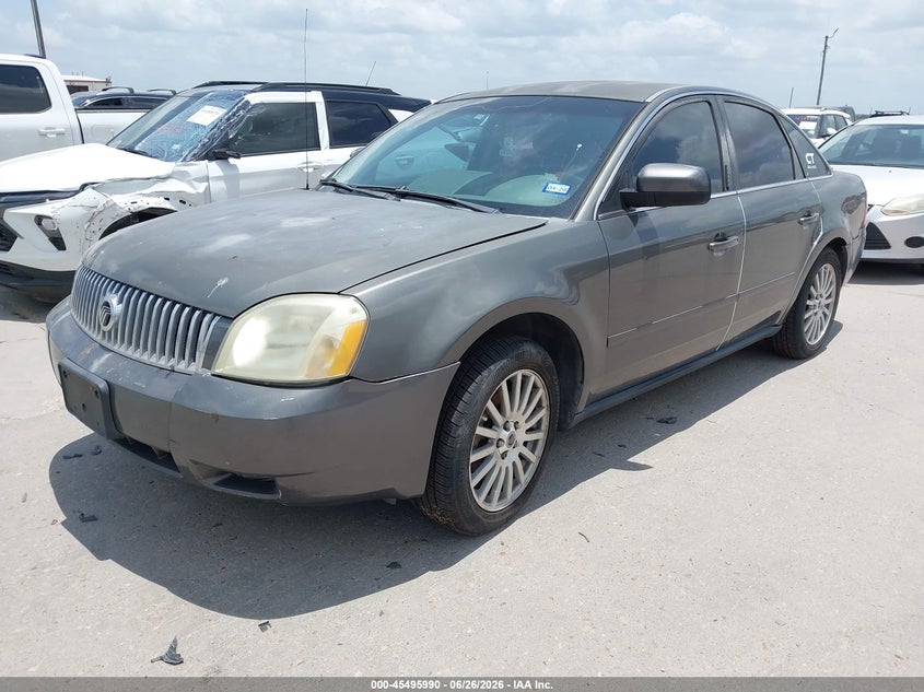 2005 Mercury Montego VIN 1MEHM43185G605657 IAAI salvage auction — NORMAL WEAR, Original (Texas), sold $250 on 2026-07-14 (photo 2)