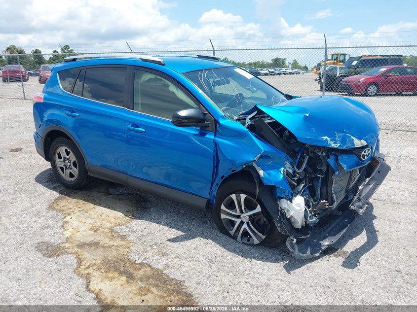 2016 Toyota Rav 4 VIN JTMBFREV5GJ076639 IAAI salvage auction — FRONT END, Rebuildable (Florida), sold $2,675 on 2026-07-30 (photo 1)