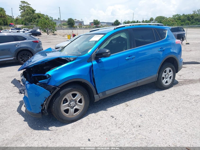 2016 Toyota Rav 4 VIN JTMBFREV5GJ076639 IAAI salvage auction — FRONT END, Rebuildable (Florida), sold $2,675 on 2026-07-30 (photo 2)